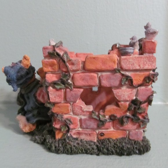 Boyds Bears - Audubon P. Pussywillow Birdwatcher - Votive Candle Holder - Picture 12 of 16